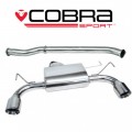 MT32 Cobra Sport Mitsubishi Evolution X (10) 2008-13 Cat Back System (Non-Resonated)